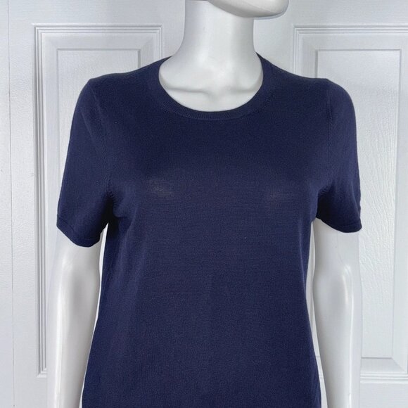 BROOKS BROTHERS XL women's short-sleeved wool sweater LIKE NEW!! - Picture 2 of 2